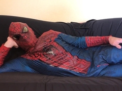 Spidey Drools & Gags on Fake Penis Taunt & Denial Jerk Off Instructions