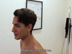 His New Boss Is Amazed By His Model Looks & He Is Already Horny Just Looking At His Picture