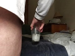 Ice block anal with gapes