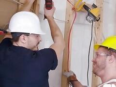 The Flip-FUCK Of COnstruction Worker Can't Go ANy Wrong