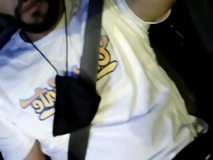 Public Wanking Off In a Cab On The Streets Of Medellin City Got Caught Numerous Times