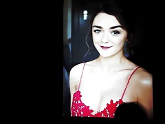 Maisie Williams - Cum Tribute