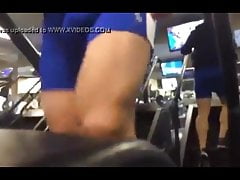 Viet guy gym horny show big cock