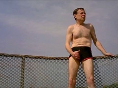 Massive daddy dick, hairy guys, outdoor cock action