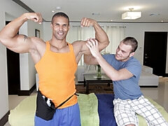 Impressive interracial encounter with Robert Axel and Andras Styles