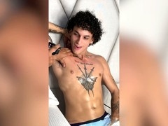 Stroke, handsome gay, teen