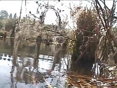 Hunk dudes in the boat give each other's blowy and then fuck in the field