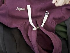 Cum on Girls red Superdry Hoody