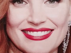 Cumtribute Jessica Chastain 2