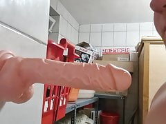 Tryout with Dildo