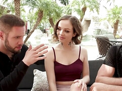 Bisexual MFM threesome with a bit of everything in it