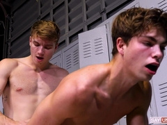 Bully Gets Meat-Hungry In The Locker Room!