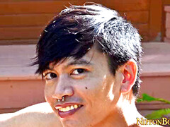 queer asian does nude yoga