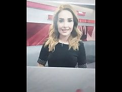 Huge Load of Cum Facial Tribute for Beutiful Azucena Uresti