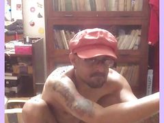 Desi Faggot riding Dildo like champ