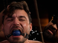 Male slave gets dominated in the kinkiest gay bondage scenes