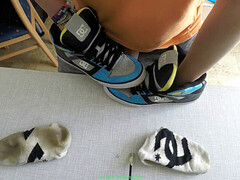 Sock jerk off, dc, gay cum dump