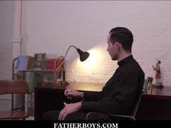 Nice Young Youngster Catholic Guy Penalize Nailed By Priest