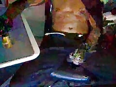 Hole in my pants with My Dick Out - Mefisthanos jerking dirty dick busting creamy loads of sperm