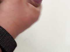 Masturbating at the office
