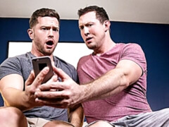 Pierce Paris and Johnny Donovan get freaky on the app, fuck IRL