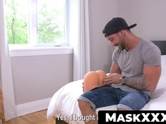 MaskXXX.com - Hunk Zack's well-deserved fuck with his favorite ass in a wild scene