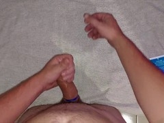 Uncut guys having solo fun with their big dicks