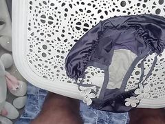 Stepsister panties cum