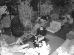 Jizm on outdoors voyeur web cam