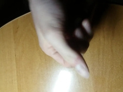 Solo Masculine Getting Off yam-sized jizz flow