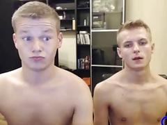 Blonde fuckers are making an amateur gay video