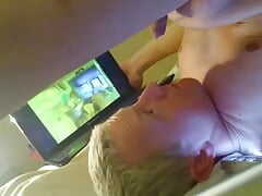 An Intense Orgasm from A Blowjob Cum in Mouth