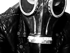 Slave on Fuck machine