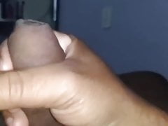 Big dick cumming