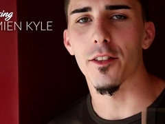 Ripped gay stud assravaging jock