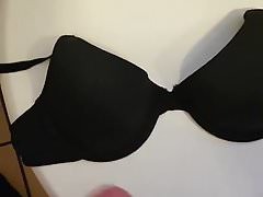 Cum on wifes bra
