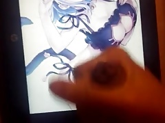 Cumming on Hotaru