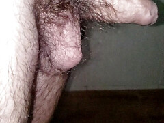 Slow motion moving dick