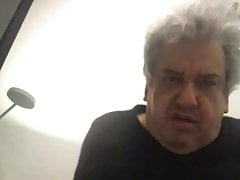grandpa cum on webcam
