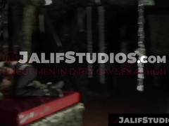 John Despe and Tim Cosla steaming off the heat in the dungeon