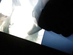 Fapping on ex. She is a real slut. Enjoy and masturbate.