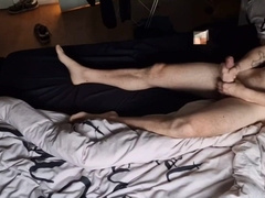 Daddy wakes up at total force and commences pulling out the protein explosion.
