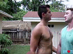 toying Ball With Brothers nutsack