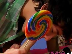 Sensual twinks fuck after mutual blowjob