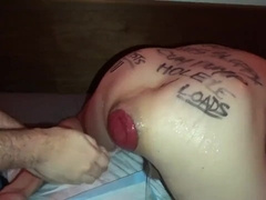 Bloomed Bottom is Crushed Stiff. Queer Kick-handballing