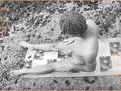 Andy Haxn Woigla 4 Freestyle Gymnastic in Nature with shaking Legs Biceps Posing Autumn Halloween Time