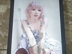 Carly Rae Jepsen Cum Tribute Pink Hair
