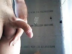 Jacking off at work