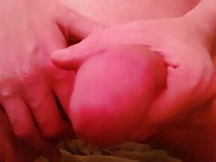 Playing with my cock. Slow motion.