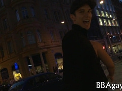 Watch Nellies take a deep anal drilling like a champ in this hot Romp